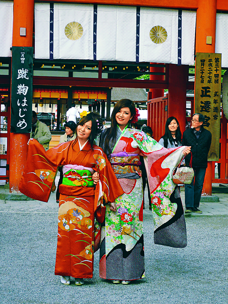京都下鴨神社蹴鞠迎春 Kato