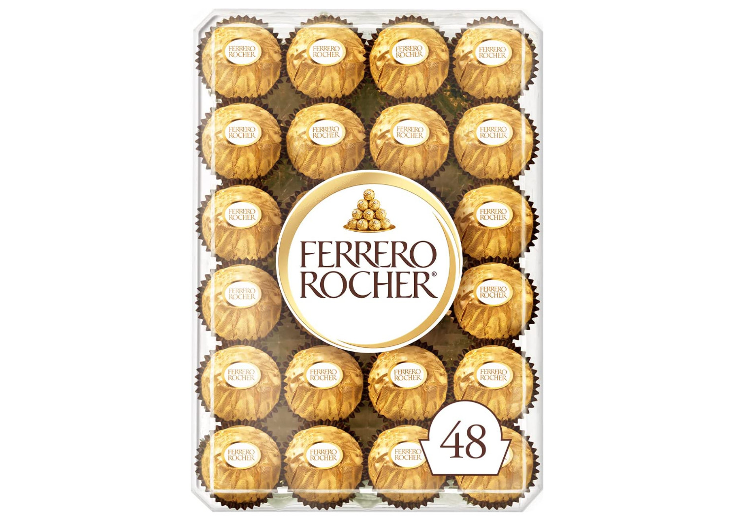 Ferrero費列羅榛子巧克力48粒裝 特價打折19.54 | 事事如意生活網站