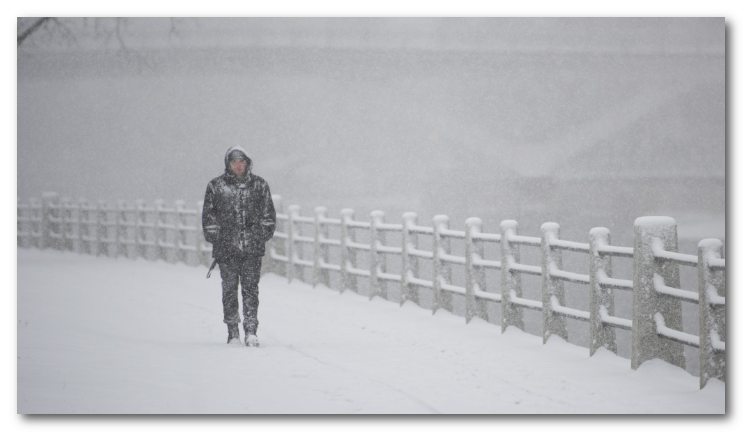 安省南部第一場大雪即將到來 降雪可能將持續一周