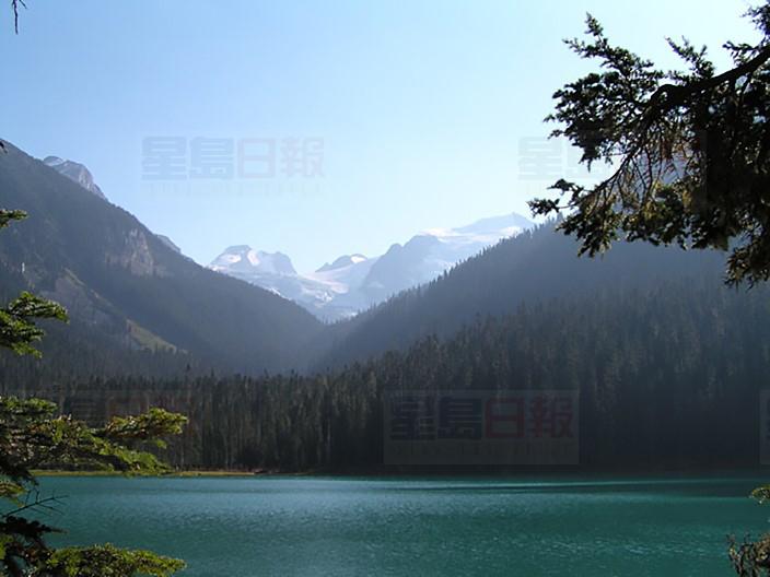 约弗里湖公园为目前卑诗省热门拍照“打卡”胜地。加通社