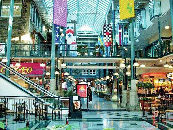 ■城市广场购物中心曾获纽约市国际购物中心理事会颁发的创新设计奖。网上图片 