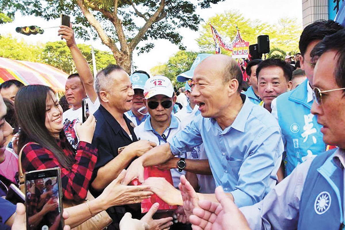 國民黨 五人組 出動拜會徵詢韓郭意見