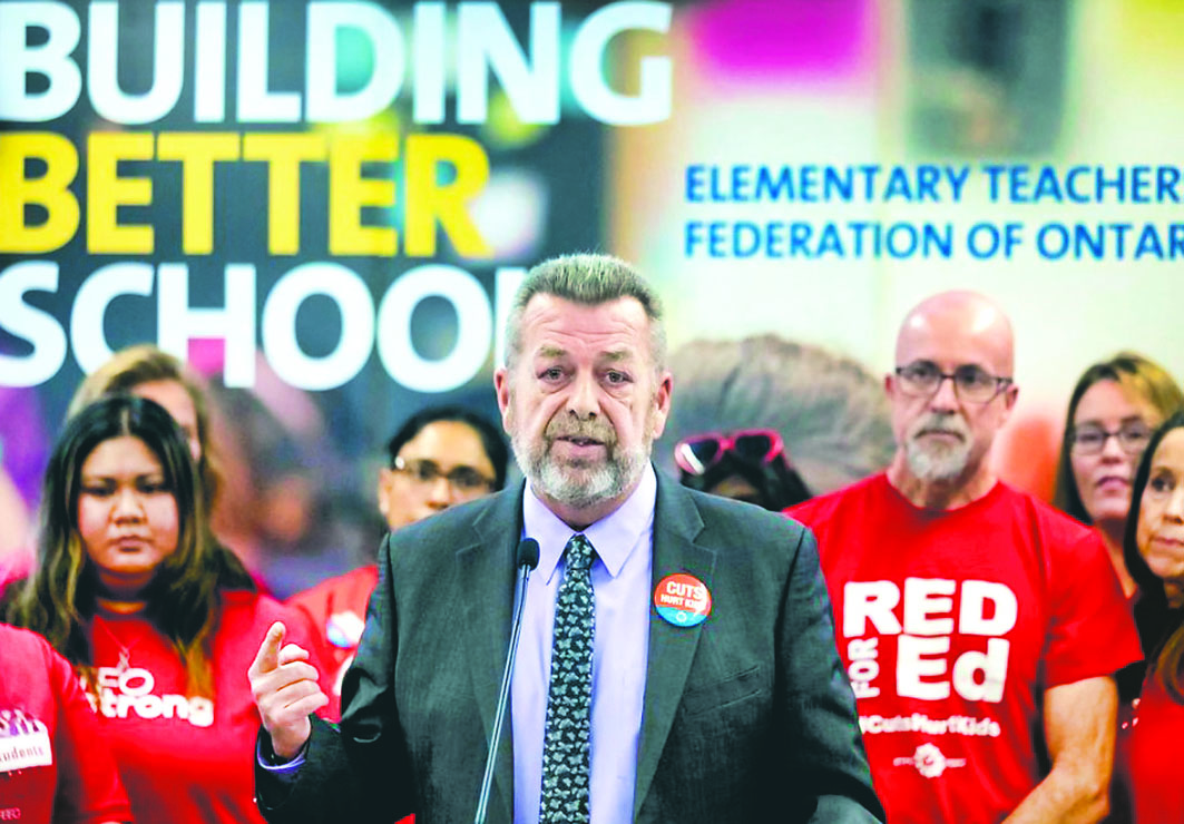 工会主席哈蒙德批评省府削减教育开支。加通社资料图片