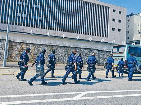 次批特务警察礼宾府出勤