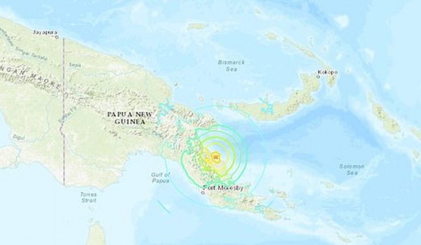 巴布亞新幾內亞7級地震有機會引發海嘯