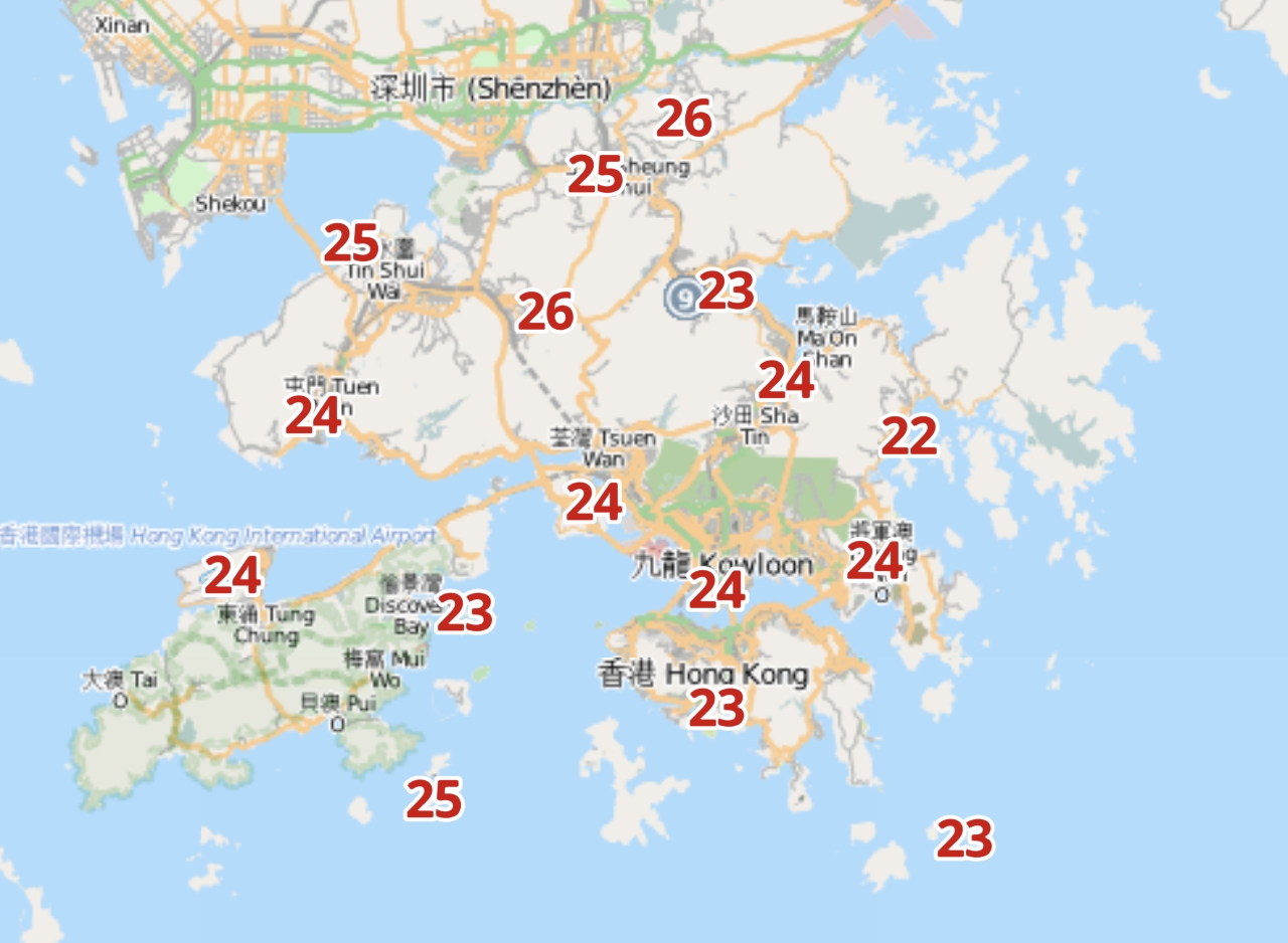 初七人日起早上清涼 下周繼續暖和新界最高26度 | 多倫多 | 加拿大中文新聞網 - 加拿大星島日報 Canada ...