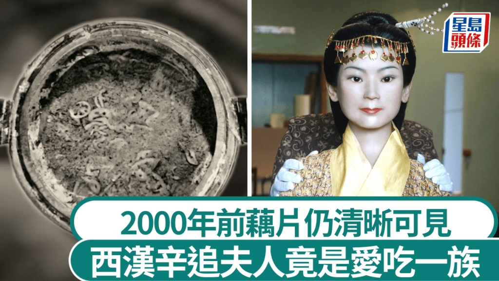 考古发现2000年前辛追夫人爱吃最喜莲藕汤和BBQ