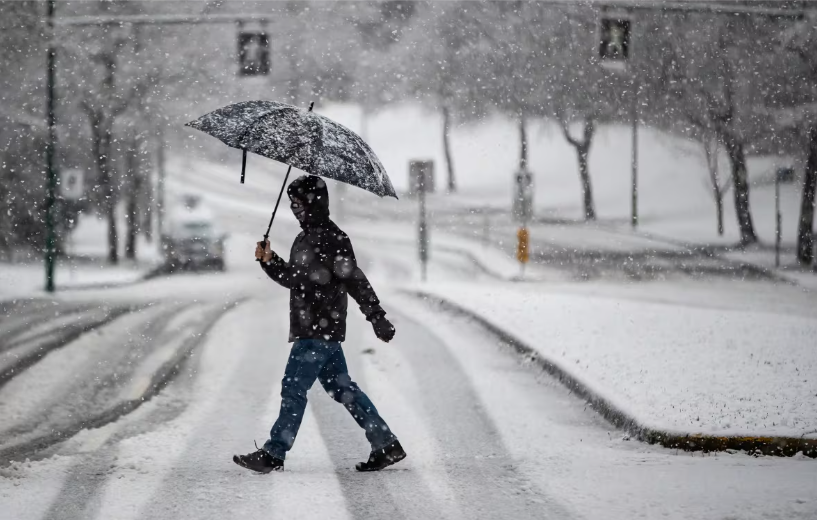 大溫降瑞雪部分地區達20厘米  寒風吹襲南岸小心低溫停電