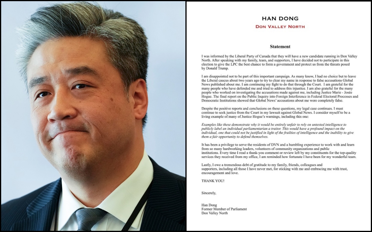 自由黨另提名候選人出戰當河谷北  董晗鵬宣布放棄角逐連任