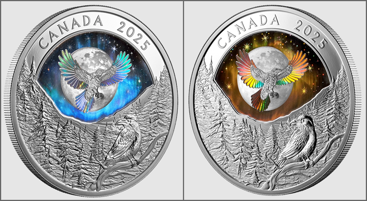 【璀璨多彩】全息影像純銀紀念幣喻腳踏實地後展翅高飛