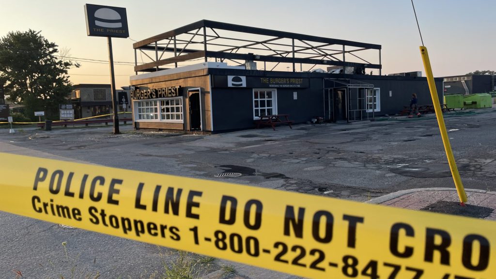 大多區漢堡包餐廳凌晨遭縱火 事件中無人受傷