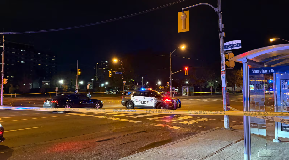 北約克爆槍擊案 一男子重傷送院