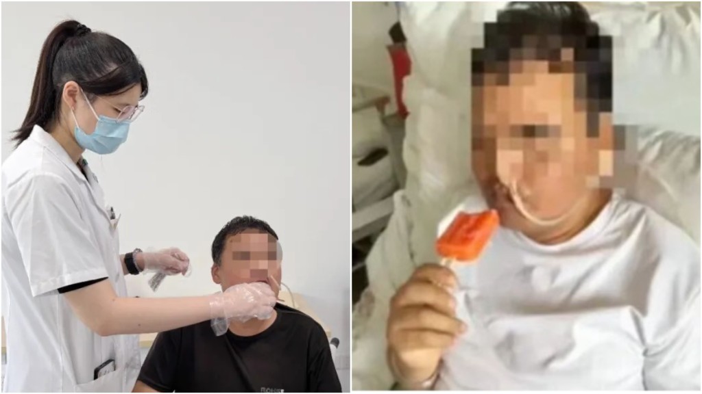 Photo: singtao.ca Doctors Cure Severe Swallowing Disorder in Stroke Patient Using Popsicle Treatment