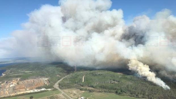 卑詩省中部山火 當局緊急疏散撤離